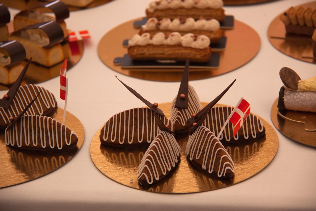 Champagne til Kransekage